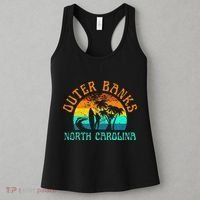 Outer Banks North Carolina Surf Beach Surfer OBX NC Women's Tank Top thumb 3