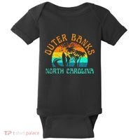 Outer Banks North Carolina Surf Beach Surfer OBX NC Baby Bodysuit thumb 0