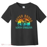 Outer Banks North Carolina Surf Beach Surfer OBX NC Toddler T-Shirt thumb 0