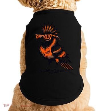 Oriole Bird Owners Oriole Lovers Orange Graphic Design Doggie Tank