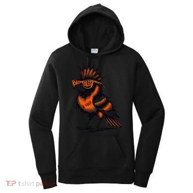 Oriole Bird Owners Oriole Lovers Orange Graphic Design Women's Hoodie