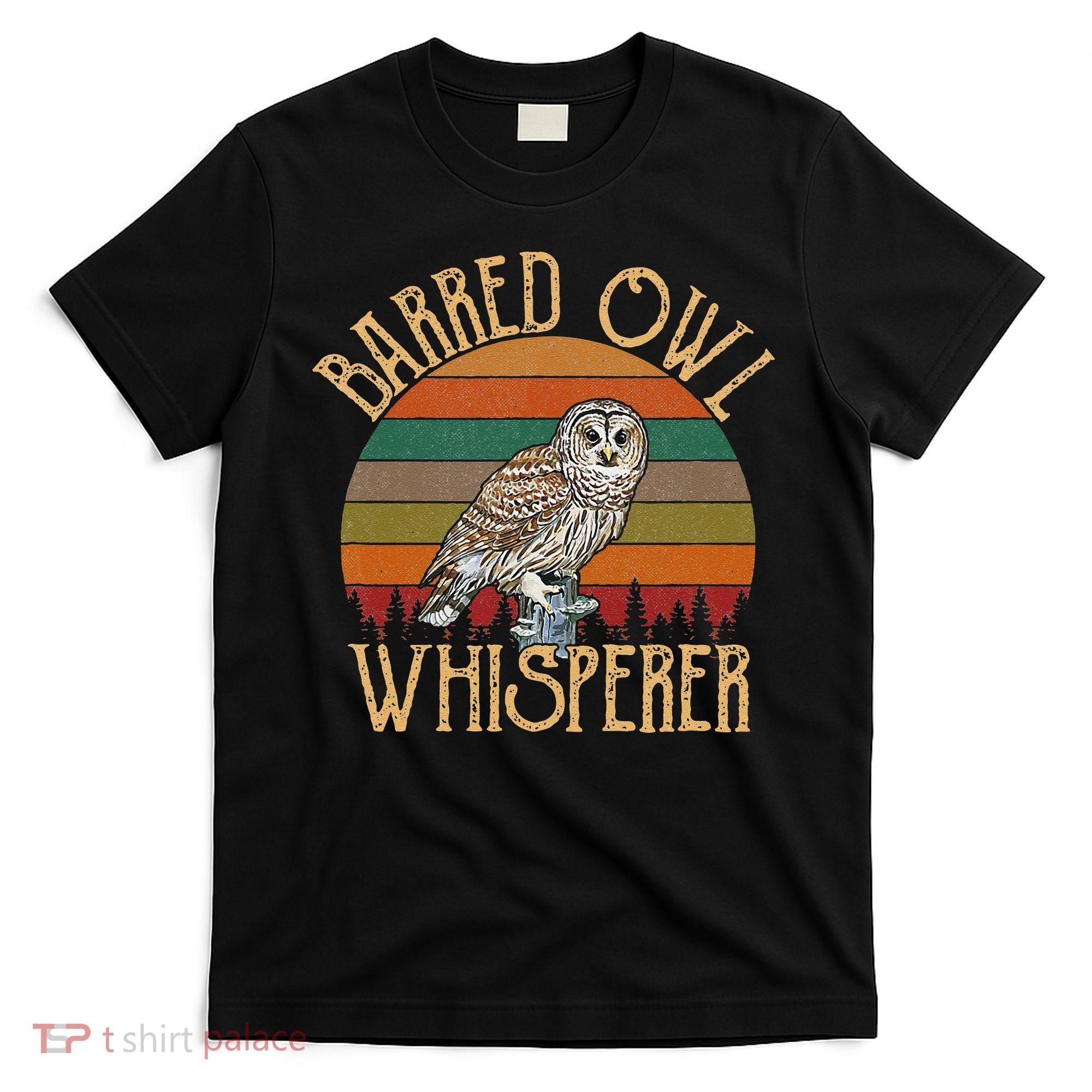 Owl Barred Owl Whisperer Vintage T-Shirt