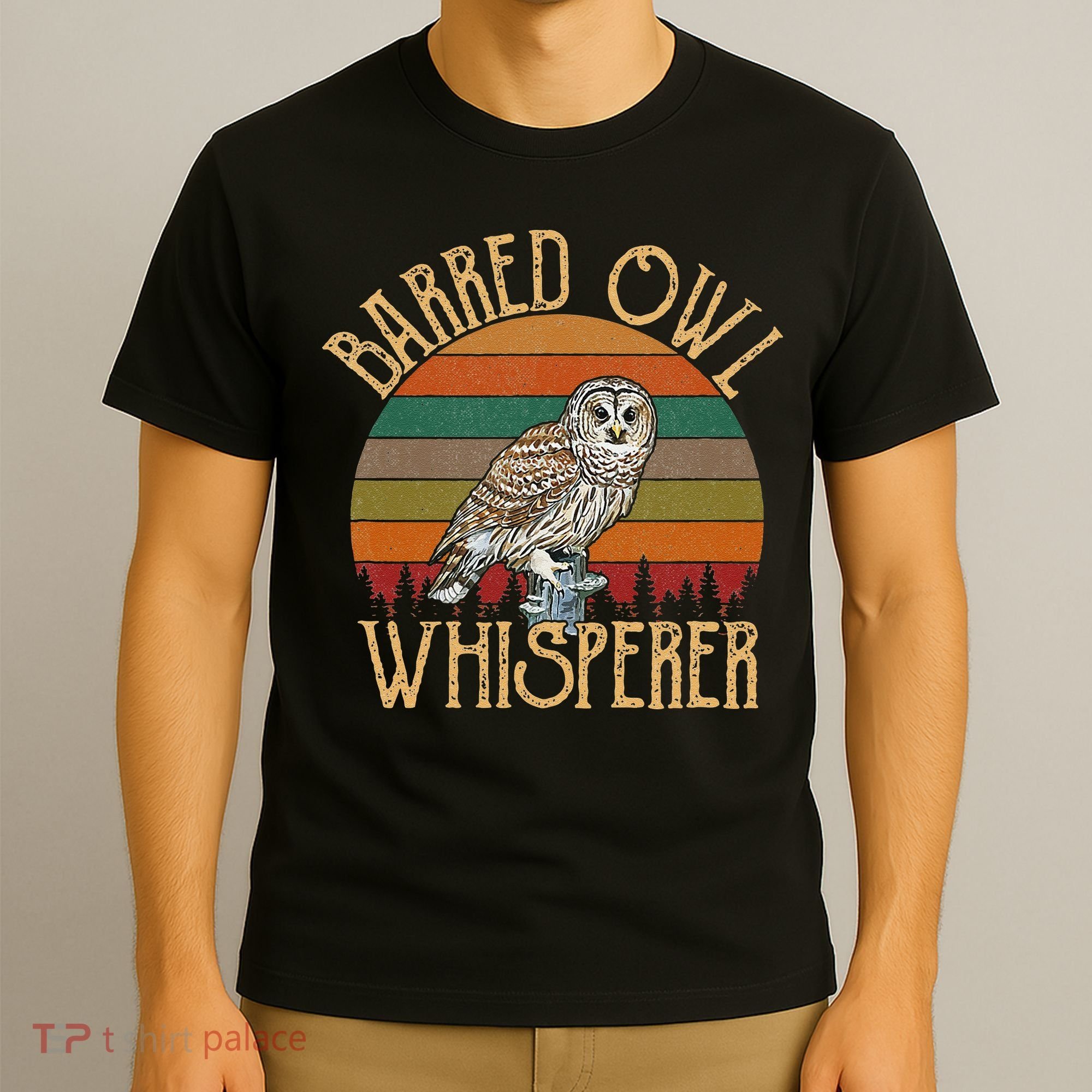 Owl Barred Owl Whisperer Vintage T-Shirt