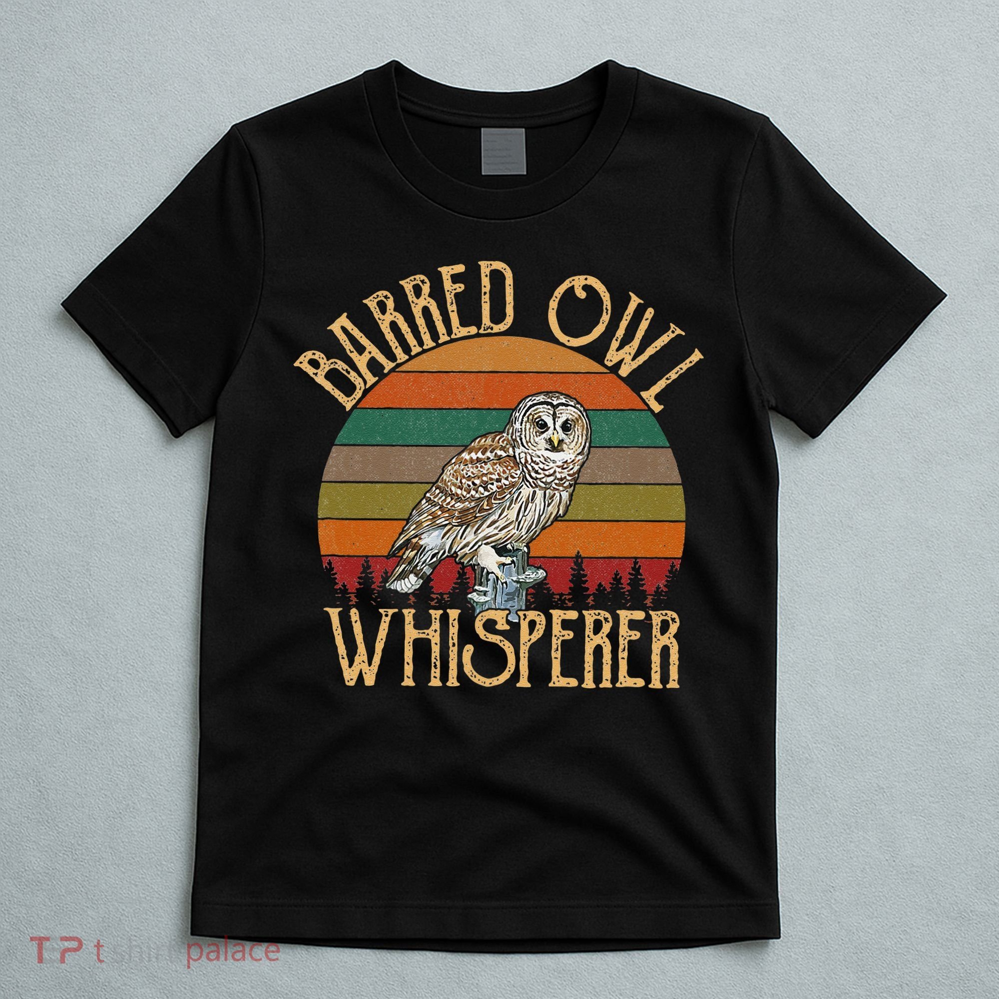 Owl Barred Owl Whisperer Vintage T-Shirt