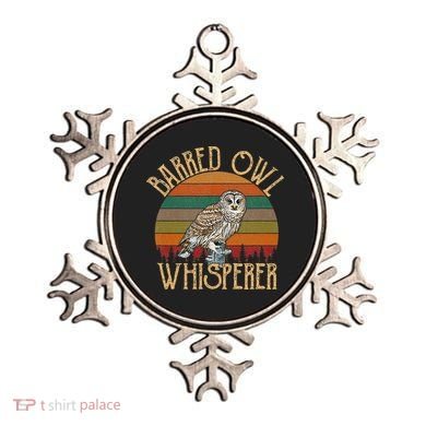Owl Barred Owl Whisperer Vintage Ornament