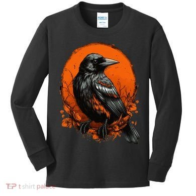Orioles Bird Oriole Bird Lover Kids Long Sleeve Shirt