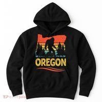 Oregon Bigfoot Oregon With A Bigfoot Or A Sasquatch Hoodie thumb 0