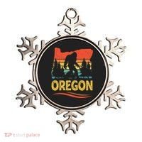 Oregon Bigfoot Oregon With A Bigfoot Or A Sasquatch Ornament thumb 0