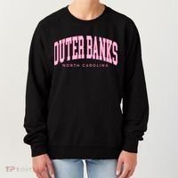 Outer Banks OBX North Carolina summer retro preppy throwback Women's Sweatshirt thumb 0