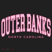 Outer Banks OBX North Carolina summer retro preppy throwback Women's Sweatshirt thumb 2