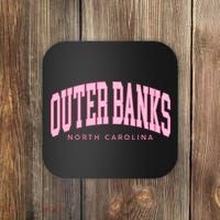 Outer Banks OBX North Carolina summer retro preppy throwback Coaster thumb 0