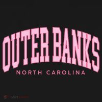 Outer Banks OBX North Carolina summer retro preppy throwback Women's Hoodie thumb 2