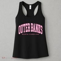 Outer Banks OBX North Carolina summer retro preppy throwback Women's Tank Top thumb 3