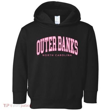 Outer Banks OBX North Carolina summer retro preppy throwback Toddler Hoodie