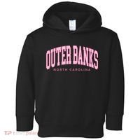 Outer Banks OBX North Carolina summer retro preppy throwback Toddler Hoodie thumb 0
