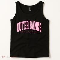Outer Banks OBX North Carolina summer retro preppy throwback Tank Top thumb 2