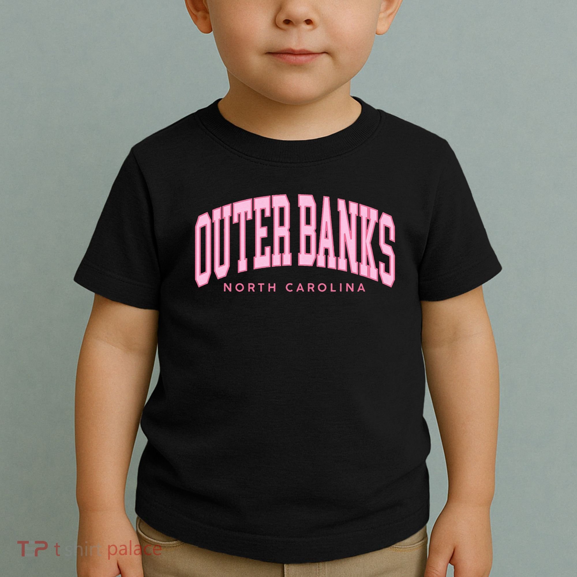 Outer Banks OBX North Carolina summer retro preppy throwback Toddler T-Shirt