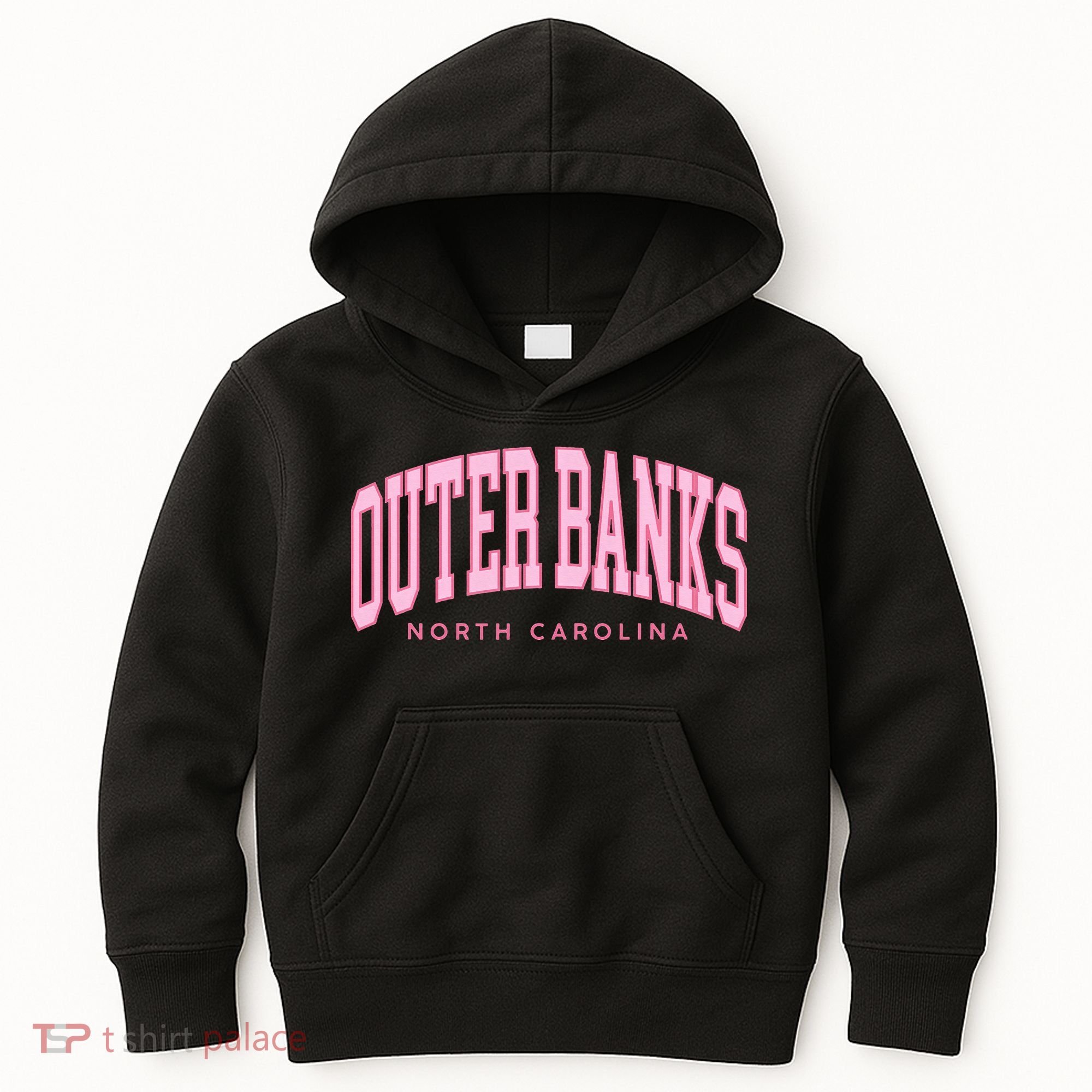 Outer Banks OBX North Carolina summer retro preppy throwback Kids Hoodie