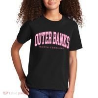 Outer Banks OBX North Carolina summer retro preppy throwback Kids T-Shirt thumb 2