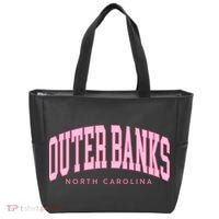 Outer Banks OBX North Carolina summer retro preppy throwback Tote Bag thumb 0