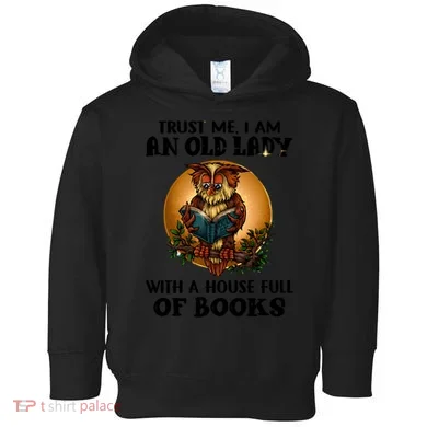 Owl Bookworm Toddler Hoodie