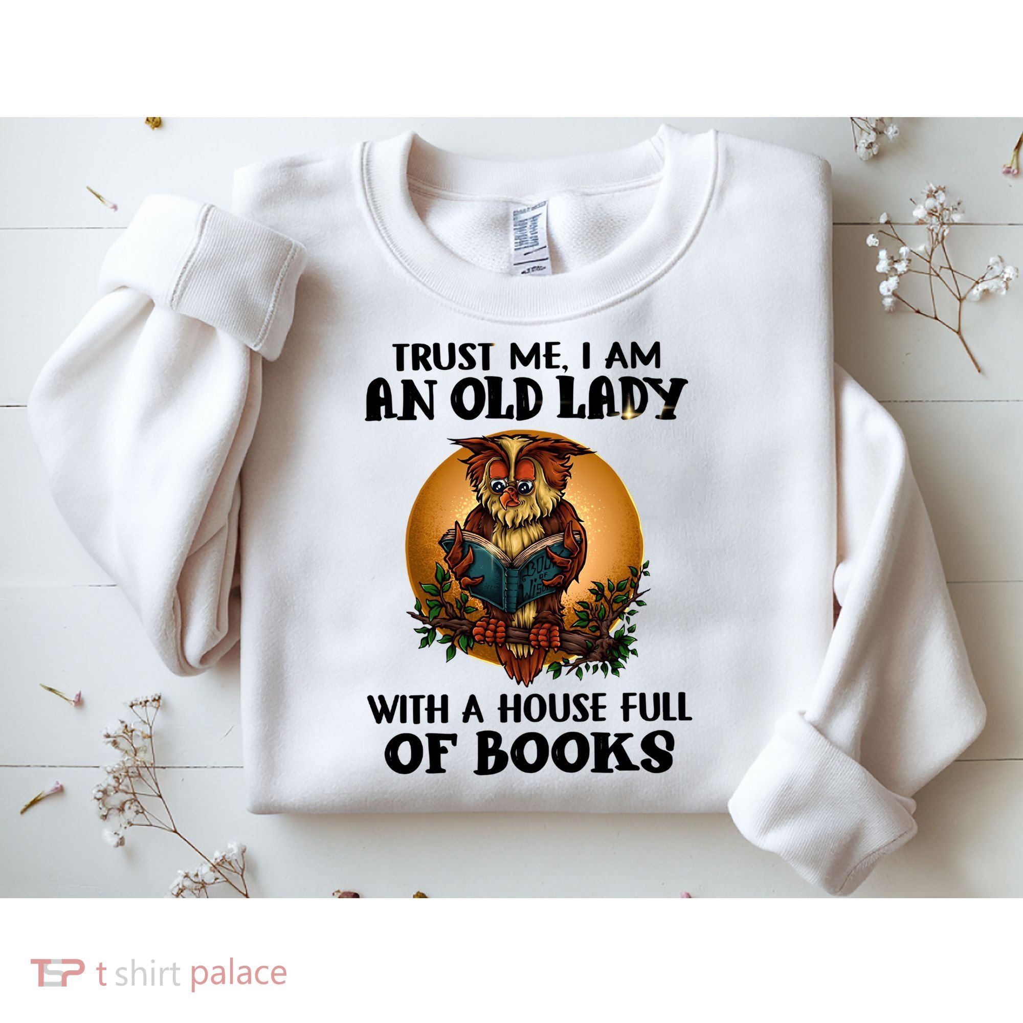 Owl Bookworm Sweatshirt