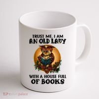 Owl Bookworm Coffee Mug thumb 1