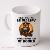 Owl Bookworm Coffee Mug thumb 0