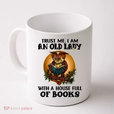 Owl Bookworm Coffee Mug