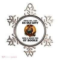 Owl Bookworm Ornament thumb 0