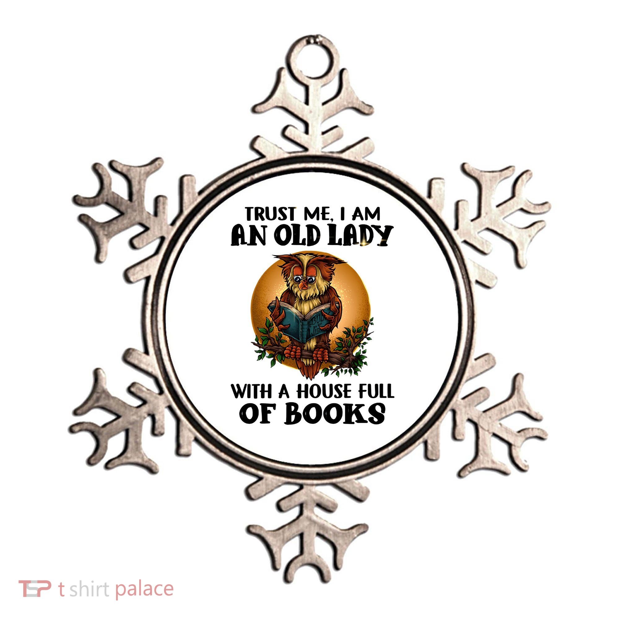 Owl Bookworm Ornament