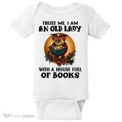 Owl Bookworm Baby Bodysuit