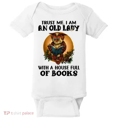 Owl Bookworm Baby Bodysuit