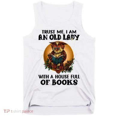 Owl Bookworm Tank Top