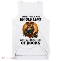 Owl Bookworm Tank Top thumb 0