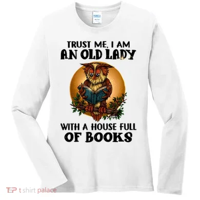 Owl Bookworm Women's Long Sleeve Shirt