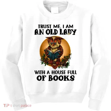 Owl Bookworm Kids Sweatshirt