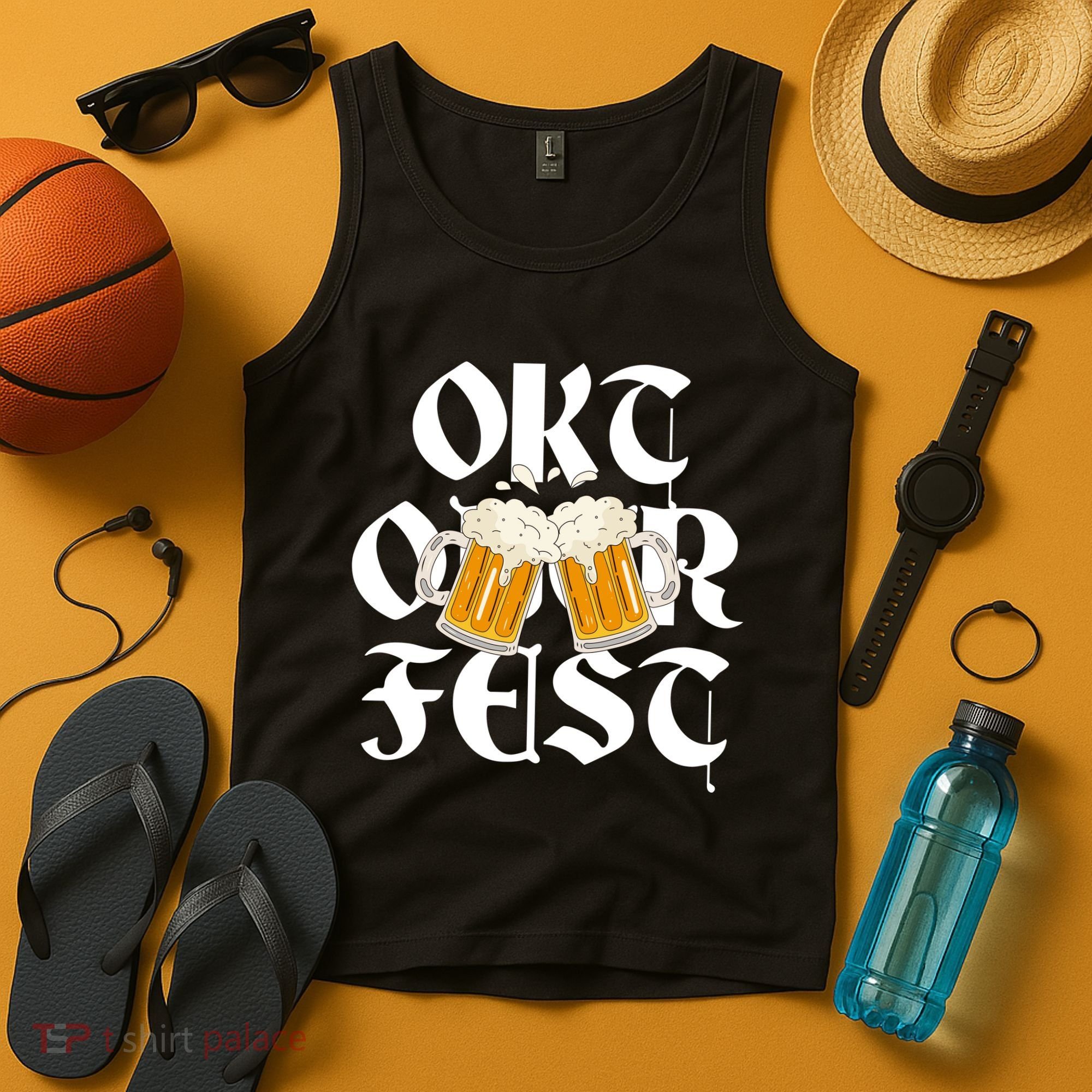 Oktoberfest Beer Party Festive Holiday Tank Top