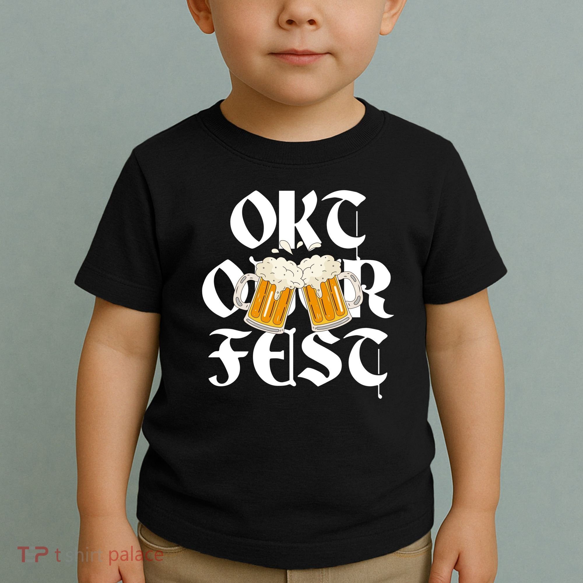Oktoberfest Beer Party Festive Holiday Toddler T-Shirt