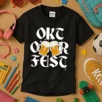 Oktoberfest Beer Party Festive Holiday Kids T-Shirt thumb 3