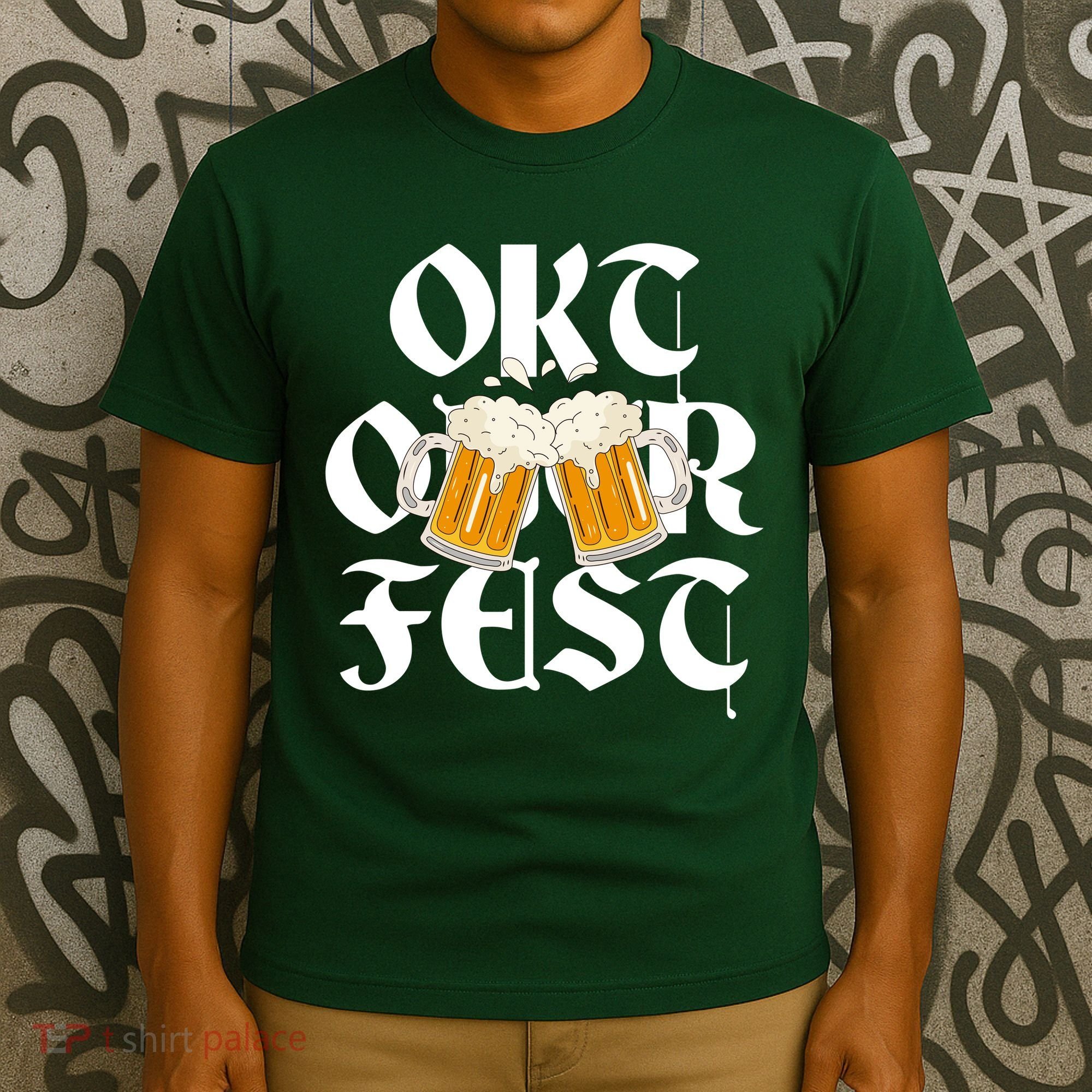 Oktoberfest Beer Party Festive Holiday T-Shirt
