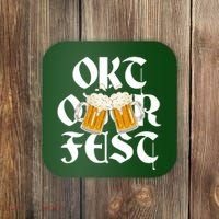 Oktoberfest Beer Party Festive Holiday Coaster thumb 0