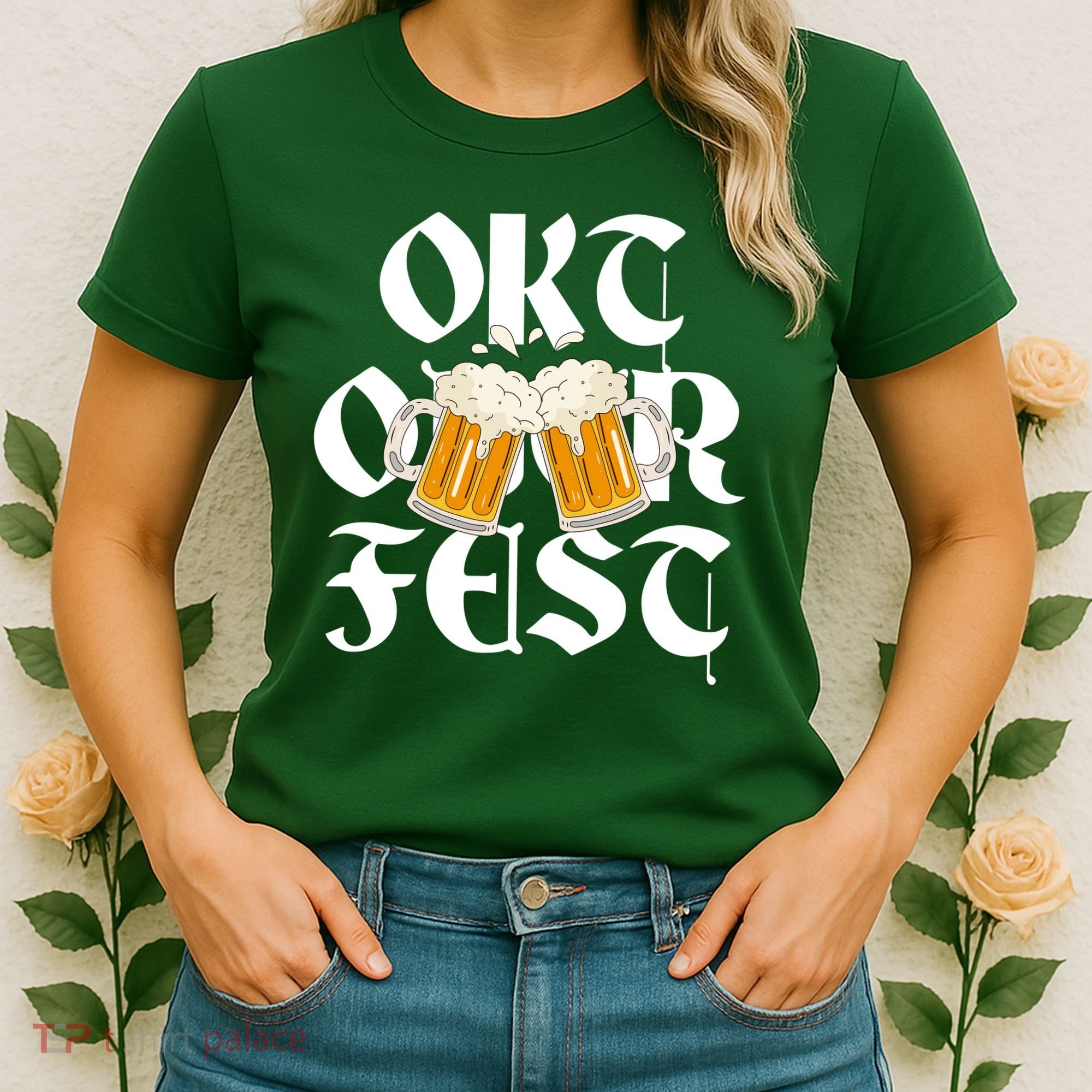 Oktoberfest Beer Party Festive Holiday Women's T-Shirt