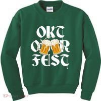 Oktoberfest Beer Party Festive Holiday Kids Sweatshirt thumb 0