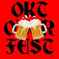 Oktoberfest Beer Party Festive Holiday Santa Hat thumb 1