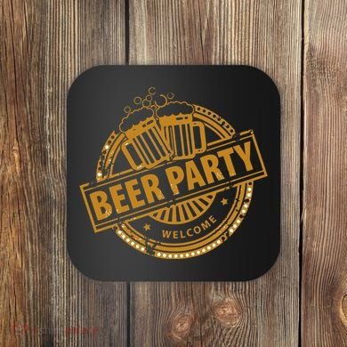 Oktoberfest Beer Party Welcome Coaster