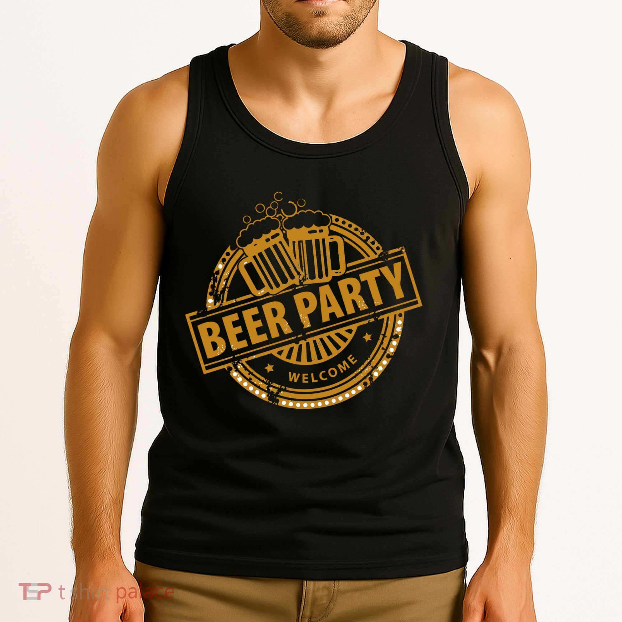 Oktoberfest Beer Party Welcome Tank Top