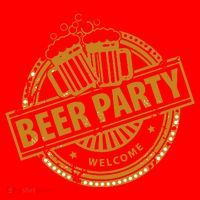 Oktoberfest Beer Party Welcome Santa Hat thumb 1