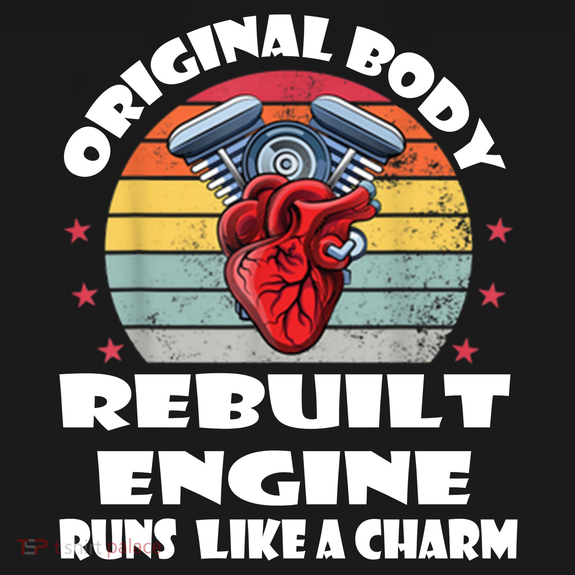 Original Body Rebuilt Engine Runs Like A Charm Car Engine Heart Coaster