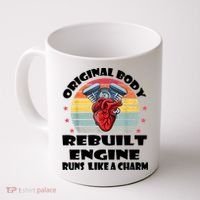 Original Body Rebuilt Engine Runs Like A Charm Car Engine Heart Coffee Mug thumb 0